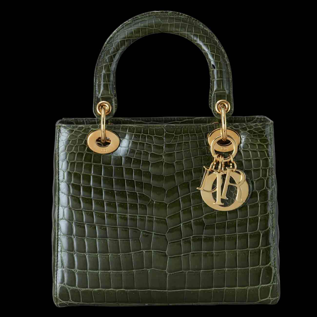 CHRISTIAN DIOR(USED)크리스찬디올 와니 레이디디올 미디움 백